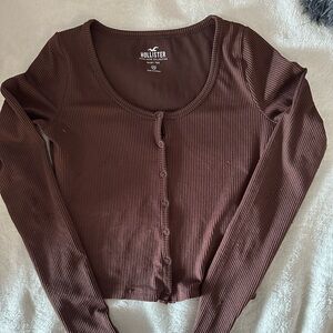 Hollister Long Sleeve Baby Tee